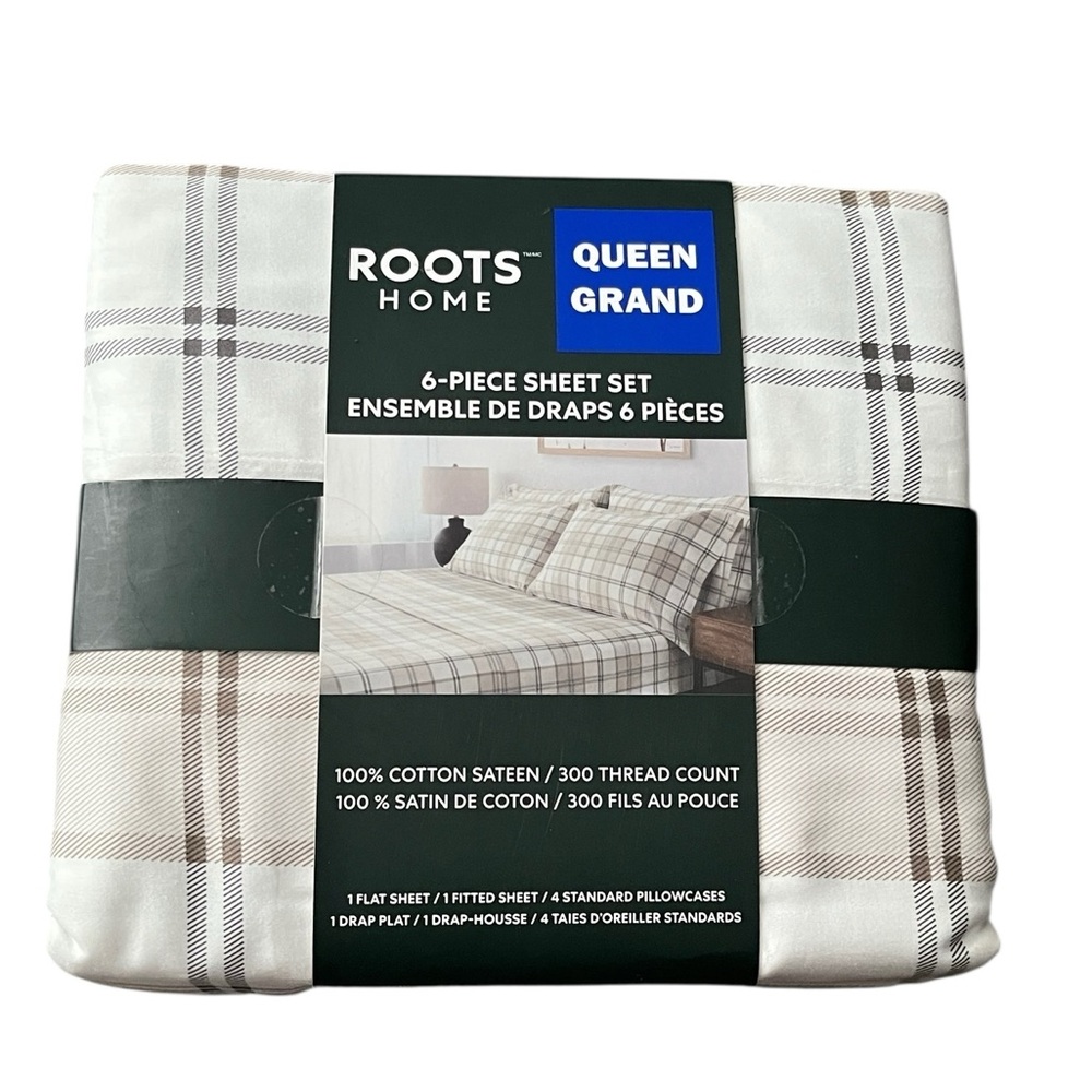 Roots Home - Queen 6-Piece Sheet Set